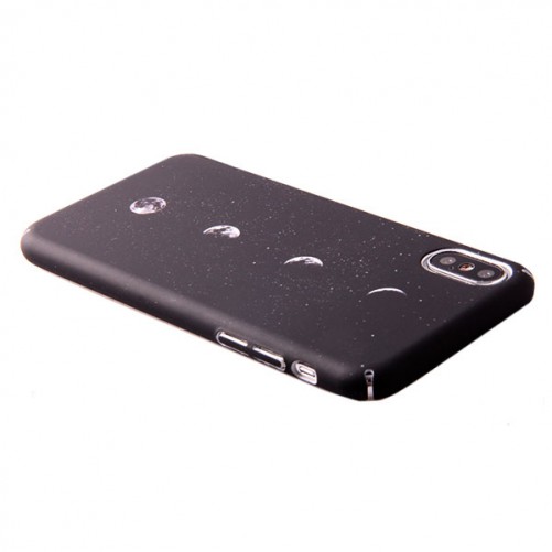 Coque rigide Soft Touch Lune iPhone X Xs Accessoires iPhone X - SOSav.fr