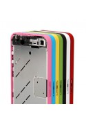 chassis et contour métallique bezel NOIR BRILLANT iPhone 4 Pièces détachées iPhone 5S - SOSav.fr