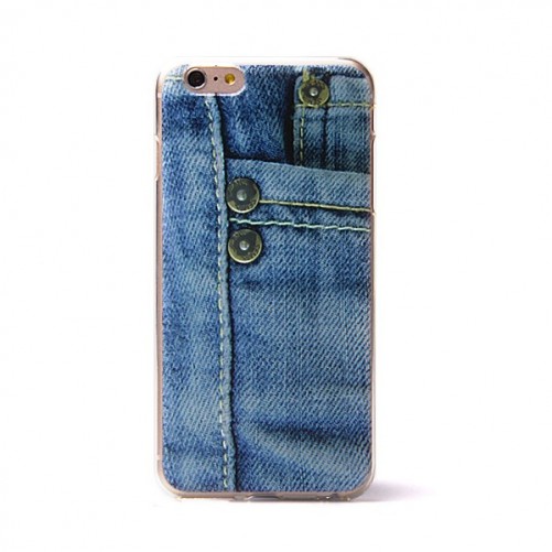 Coque souple TPU Pression Jeans iPhone 6 Plus Coques / Housses - SOSav.fr