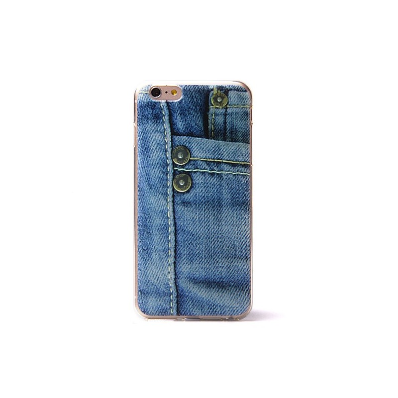 Coque souple TPU Pression Jeans iPhone 6 Plus Coques / Housses - SOSav.fr