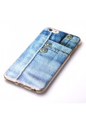 Coque souple TPU Pression Jeans iPhone 6 Plus Coques / Housses - SOSav.fr