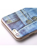 Coque souple TPU Pression Jeans iPhone 6 Plus Coques / Housses - SOSav.fr