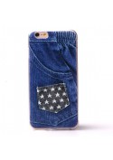 Coque souple TPU Poche American Jeans iPhone 6 Plus iPhone - SOSav.fr