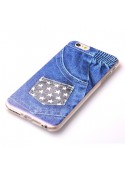 Coque souple TPU Poche American Jeans iPhone 6 Plus iPhone - SOSav.fr