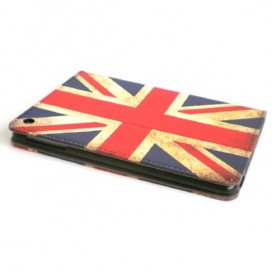 Housse iPad Mini drapeau UK anglais vintage MacManiack non trie - SOSav.fr