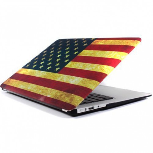 Coque drapeau américain vintage MacBook Air 13" Accessoires Mac - SOSav.fr