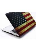 Coque drapeau américain vintage MacBook Air 13" Accessoires Mac - SOSav.fr