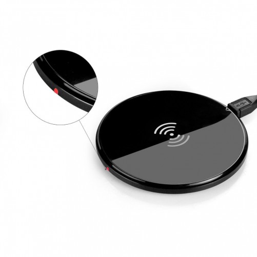 Chargeur sans fil rond pour iPhone 5 5S 5C 6 6 Plus 6S 6S Plus iPhone 5S - SOSav.fr