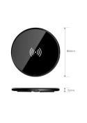 Chargeur sans fil rond pour iPhone 5 5S 5C 6 6 Plus 6S 6S Plus iPhone 5S - SOSav.fr