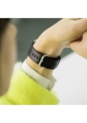 Bracelet Cuir Hoco Noir Apple Watch 42mm MacManiack non trie - SOSav.fr