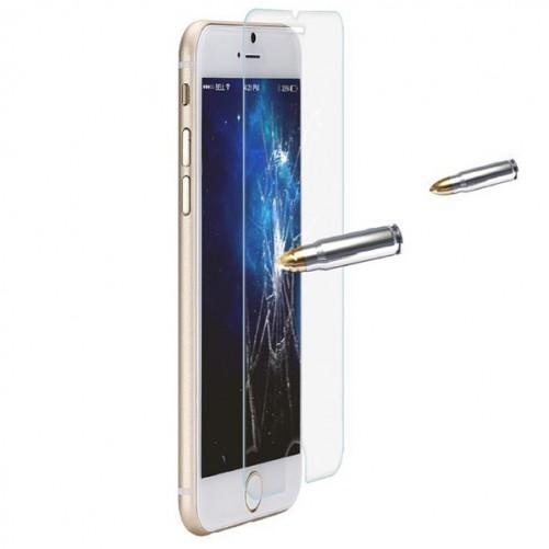 Pack de 5 films en verre trempé 0,26mm iPhone 6 6S MacManiack non trie - SOSav.fr