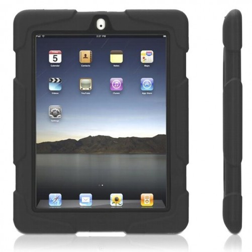 Coque indestructible noire iPad Air / Air 2 iPad Air 2 - SOSav.fr
