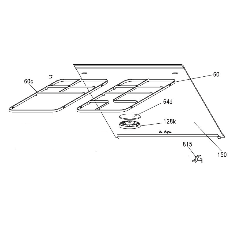 Acheter Couvercle en verre REP 150 Lave Vaisselle ROSIERES - 93963702